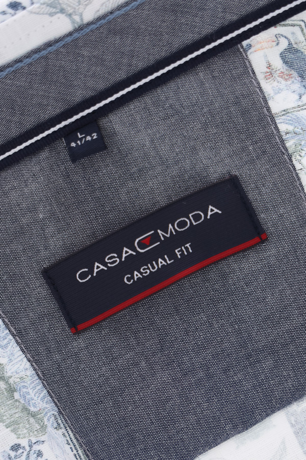 Рубашка с длинным рукавом Casa Moda, размер 58-60, цвет голубой - фото 7
