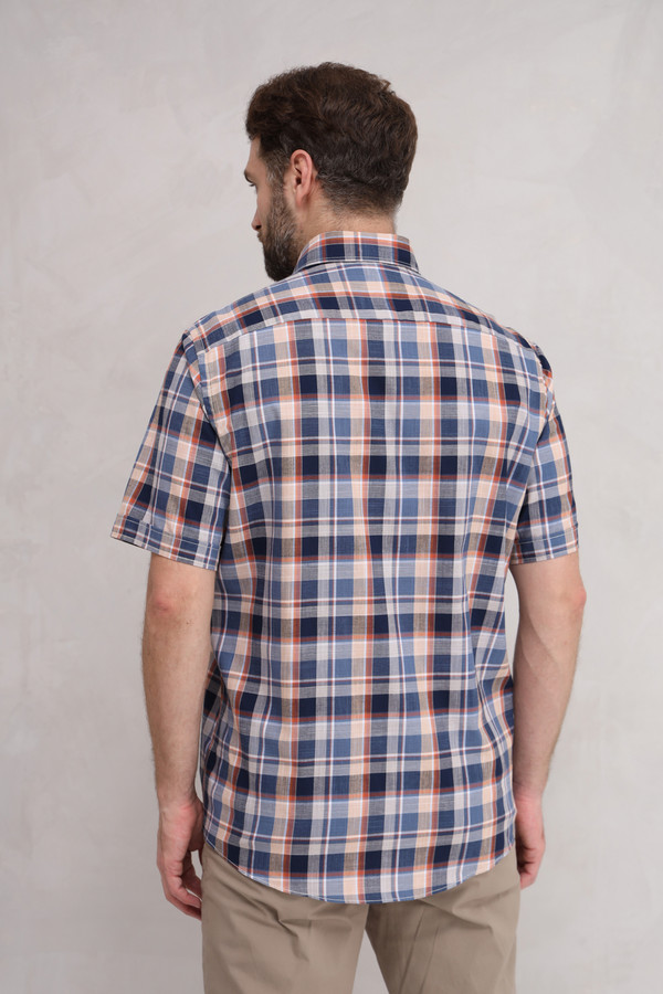 Мужские рубашки с коротким рукавом Casa Moda, размер 50-52 - фото 4