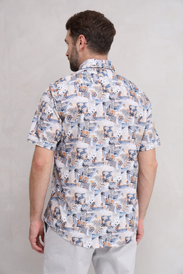 Мужские рубашки с коротким рукавом Casa Moda, размер 58-60 - фото 4