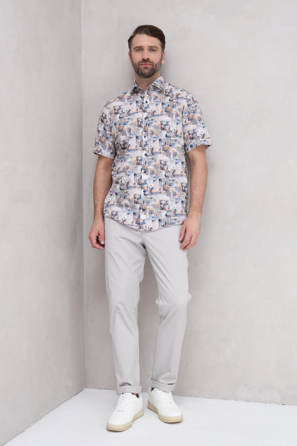 Мужские рубашки с коротким рукавом Casa Moda, размер 58-60 - фото 2