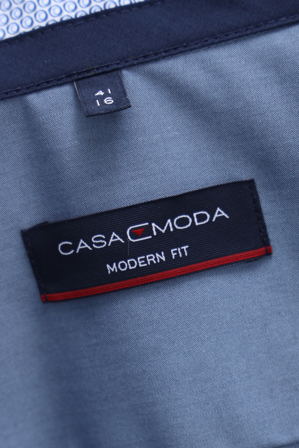 Мужские рубашки с коротким рукавом Casa Moda, размер ворот 40, плечи 48 - фото 7
