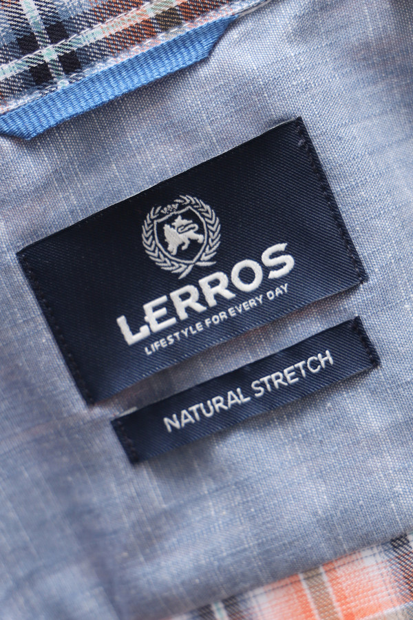 Мужские рубашки с коротким рукавом Lerros
