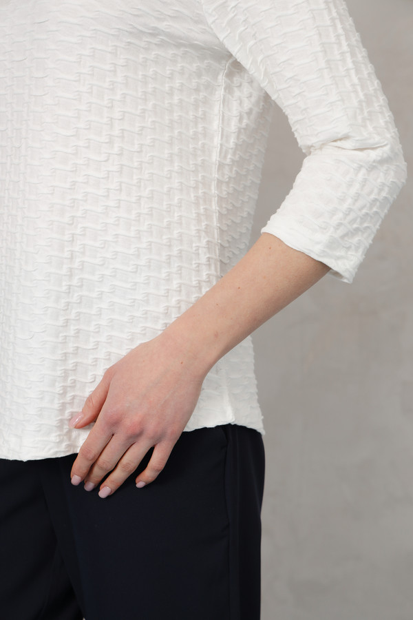 Пуловер Olsen, размер 52, цвет белый - фото 6