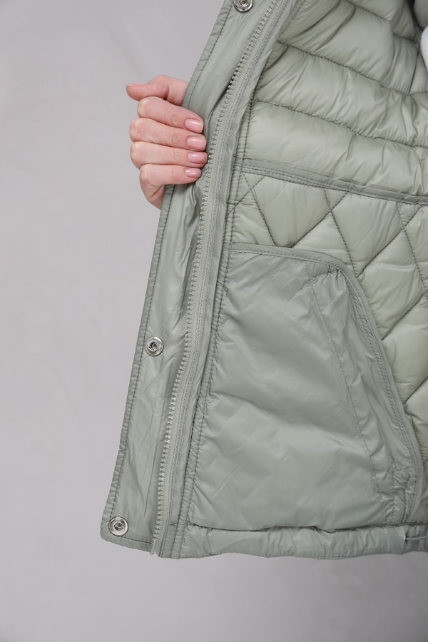 Куртка Electra style, размер 46, цвет зелёный - фото 8