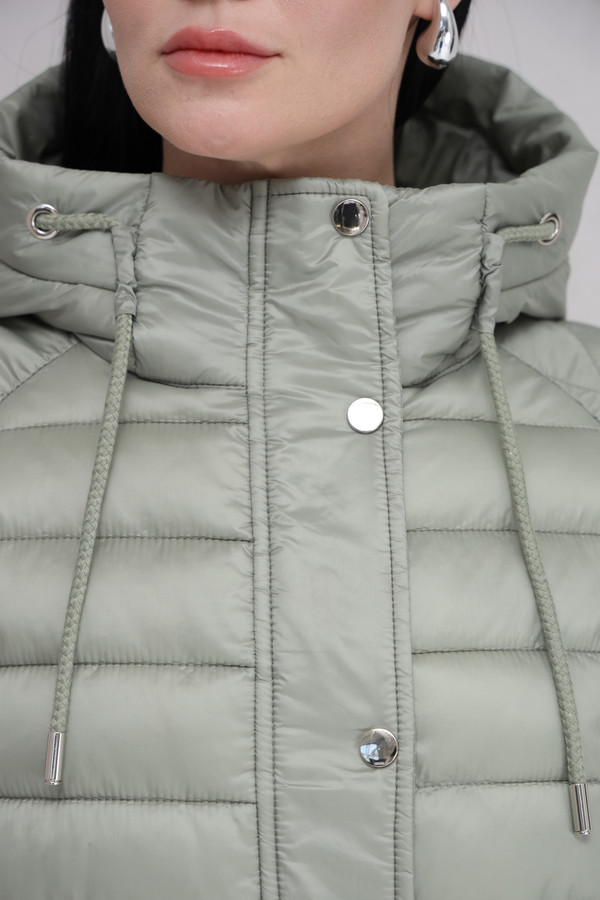 Куртка Electra style, размер 46, цвет зелёный - фото 7