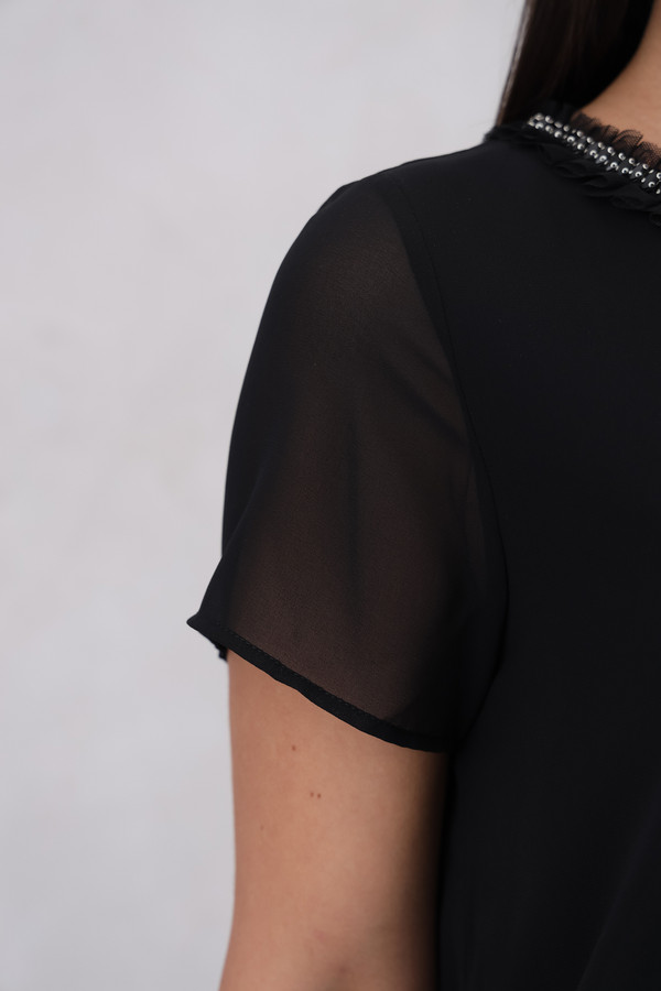 Блузa Marc Aurel, размер 46, цвет чёрный - фото 6