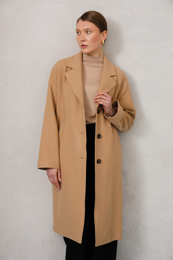 Пальто Marc O Polo, размер 44, цвет бежевый