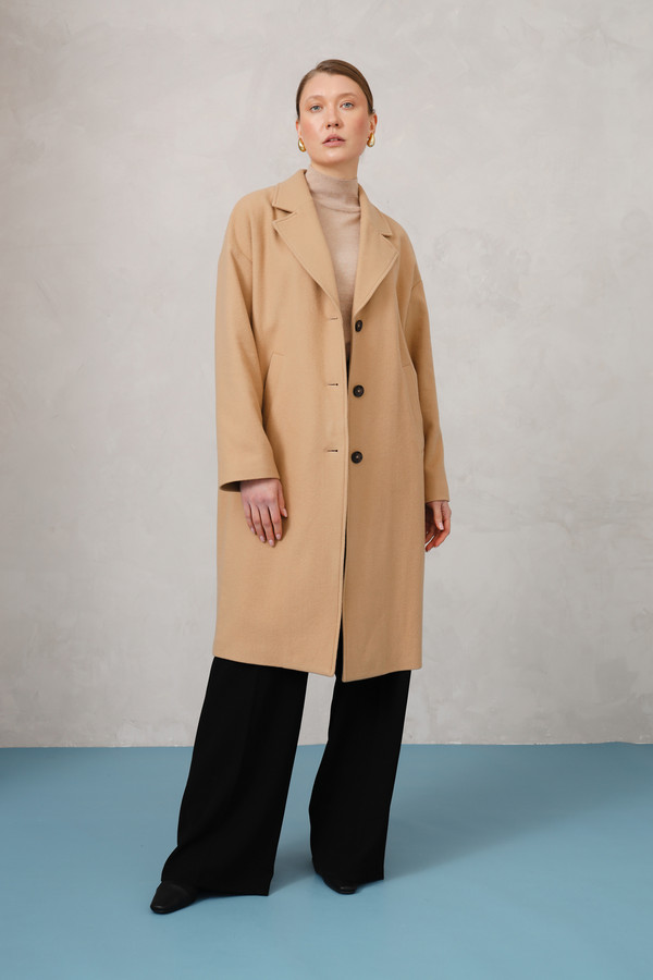 Пальто Marc O Polo, размер 44, цвет бежевый - фото 2
