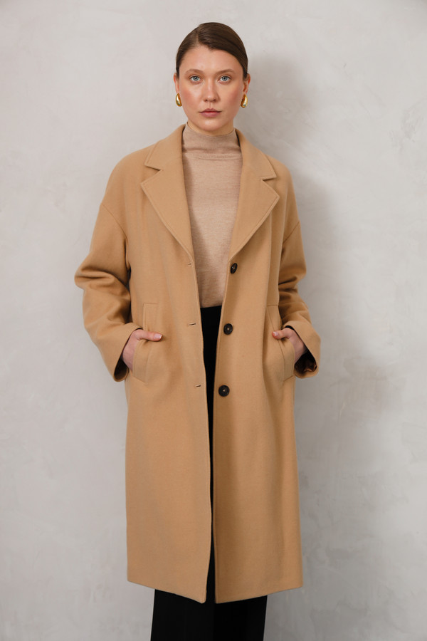 Пальто Marc O Polo, размер 44, цвет бежевый - фото 3
