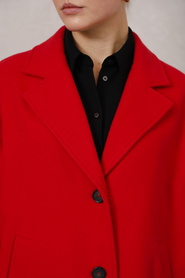 Пальто Marc O Polo, размер 40, цвет красный - фото 8