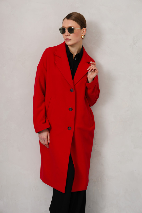 Пальто Marc O Polo, размер 40, цвет красный - фото 6