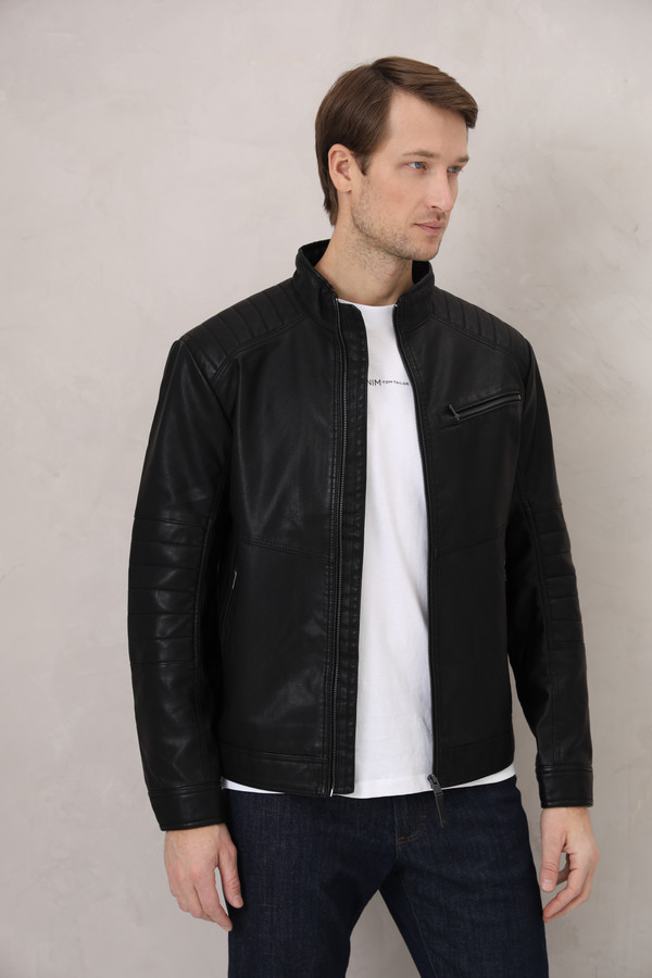 Куртка Tom Tailor, размер 62-64, цвет чёрный - фото 3