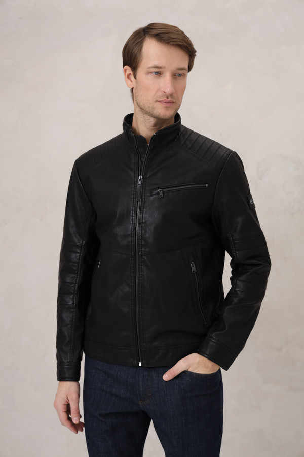Куртка Tom Tailor, размер 62-64, цвет чёрный - фото 4