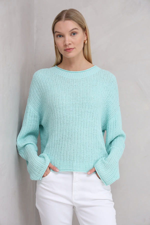 Пуловер Tom Tailor, размер 52-54, цвет зелёный - фото 3