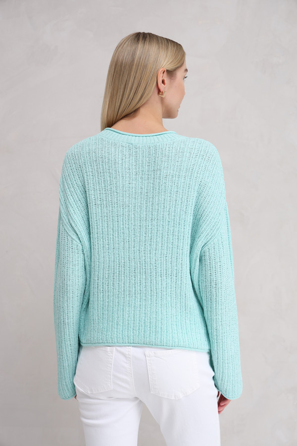 Пуловер Tom Tailor, размер 52-54, цвет зелёный - фото 4