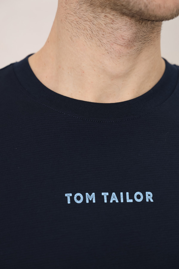 Футболкa Tom Tailor, размер 54-56, цвет синий - фото 5