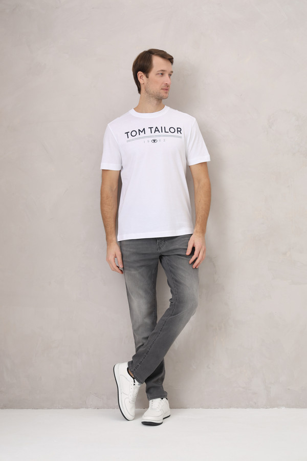 Футболкa Tom Tailor, размер 46-48, цвет белый - фото 2