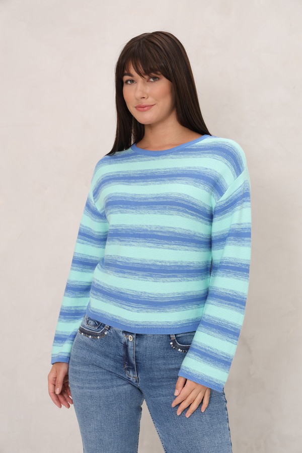 Пуловер Tom Tailor разноцветного цвета