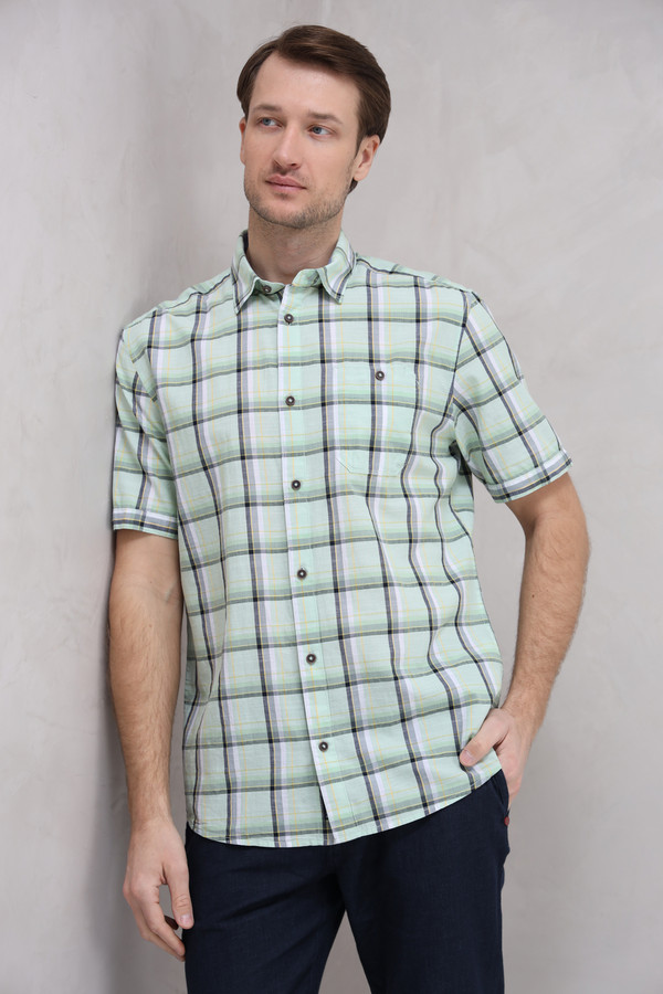 Мужские рубашки с коротким рукавом Tom Tailor, размер 54-56