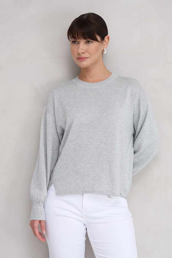Пуловер Repeat, размер 44, цвет серый