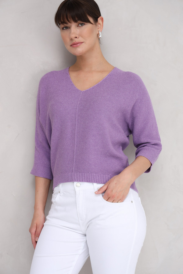 Пуловер Repeat, размер 50, цвет сиреневый