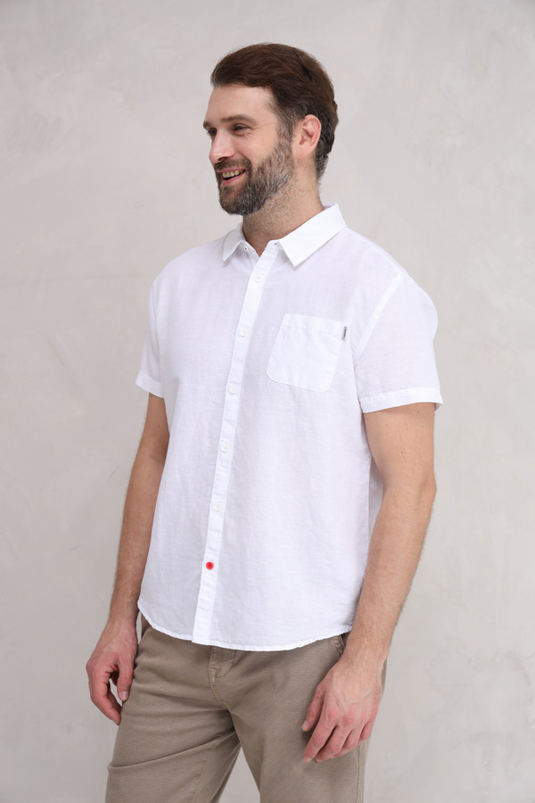 Мужские рубашки с коротким рукавом Time Zone, размер 54-56 - фото 3
