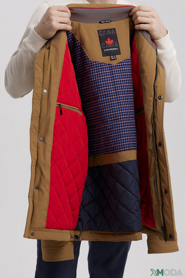 Куртка John Trigger, размер 50, цвет бежевый - фото 10