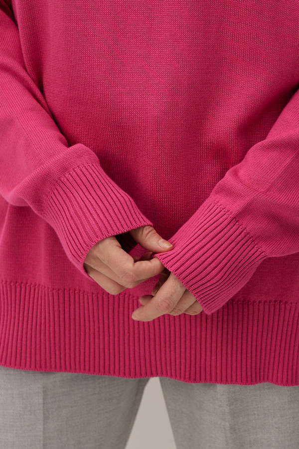 Джемпер MYLIKE, размер 42-48, цвет розовый - фото 5
