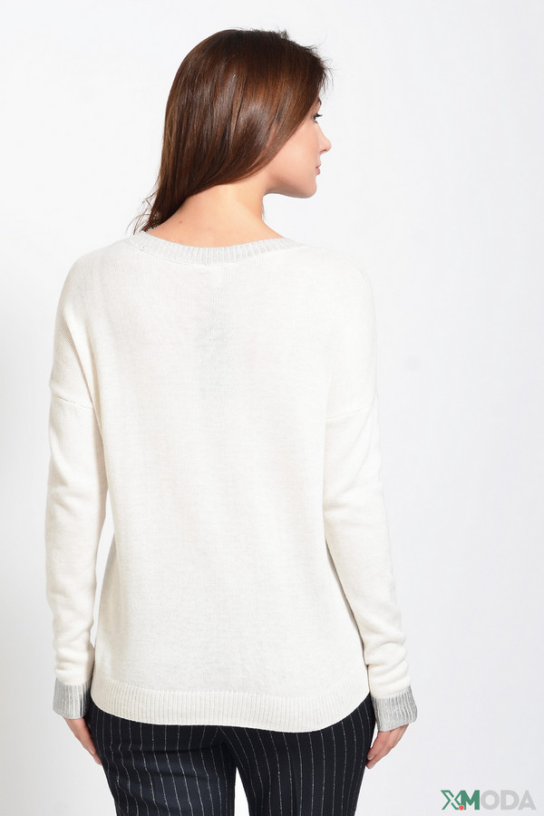 Пуловер Tom Tailor, размер 40-42, цвет белый - фото 3