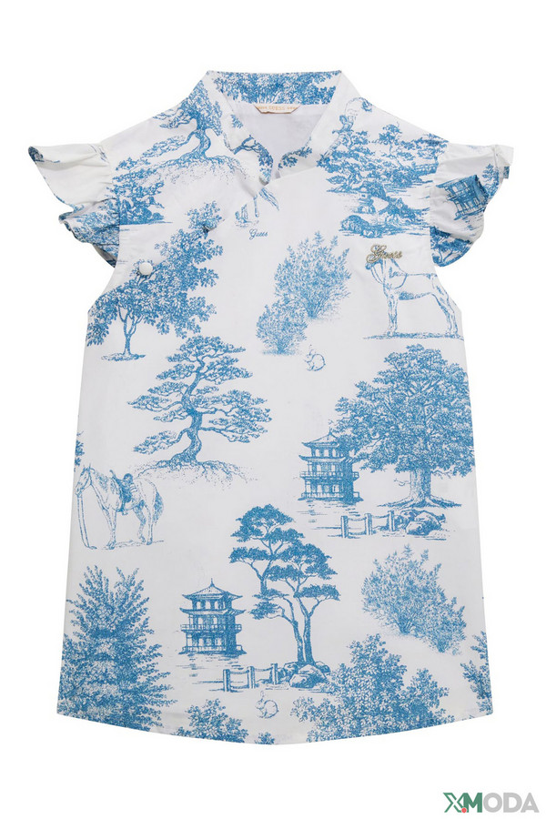 Блуза Guess, размер 40-152, цвет разноцветный