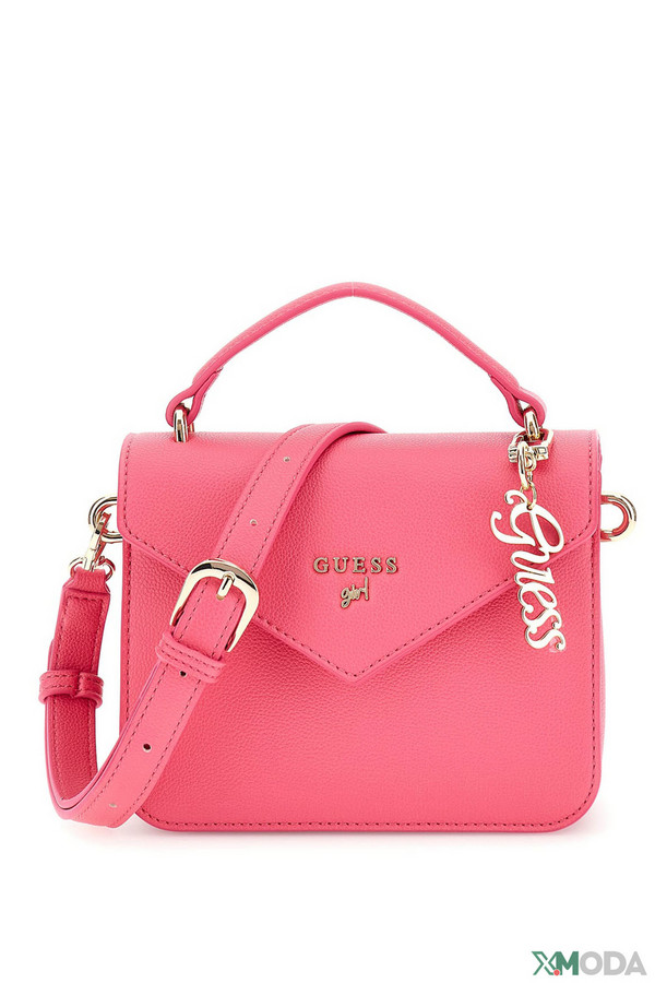 сумка Guess, размер OS, цвет розовый