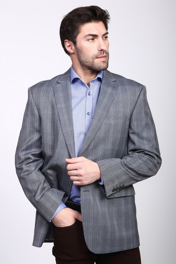 Пиджак Digel, размер 50, цвет серый - фото 3