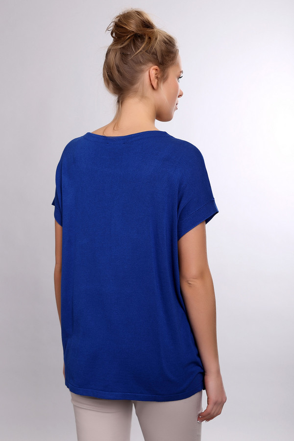 Пуловер Pezzo, размер 48, цвет синий - фото 2