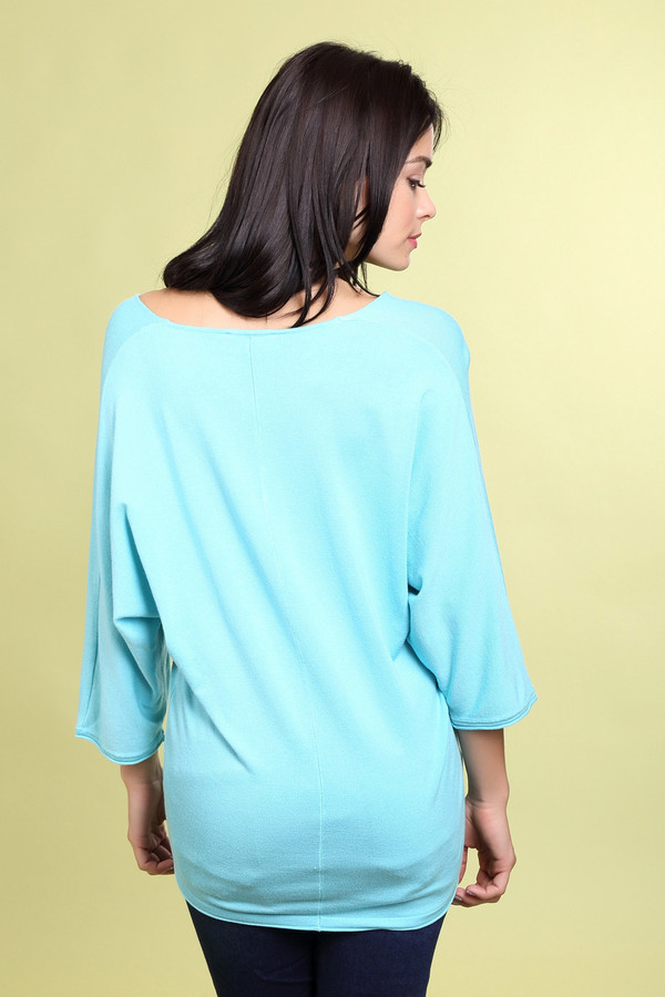Пуловер Pezzo, размер 42, цвет голубой - фото 4