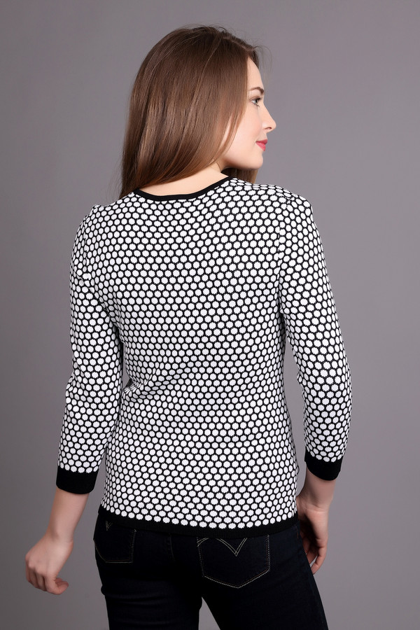 Пуловер Just Valeri, размер 46, цвет белый - фото 3