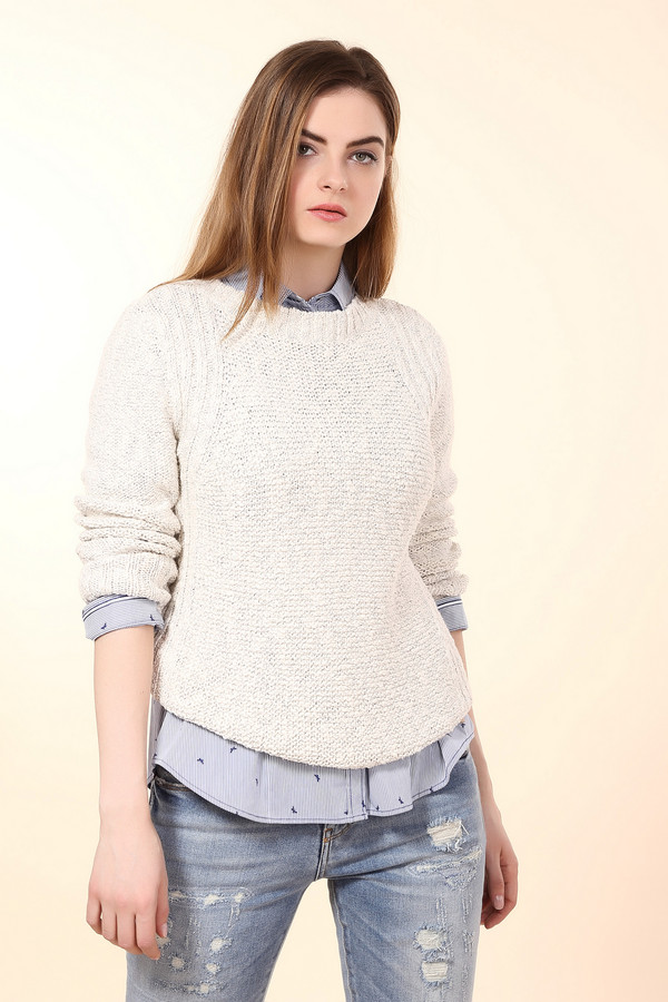 Пуловер s.Oliver, размер 40, цвет бежевый - фото 2