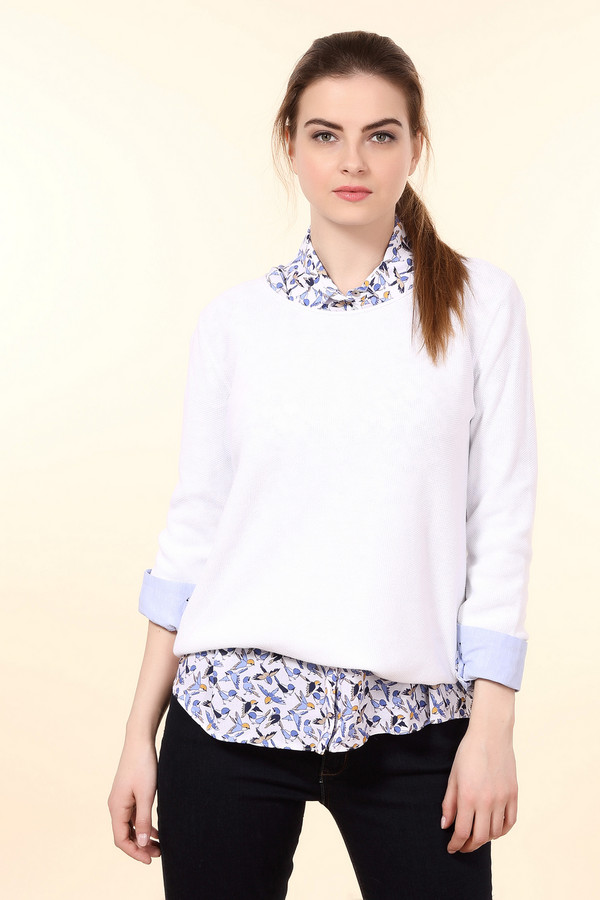 Пуловер Monari, размер 44, цвет белый - фото 2