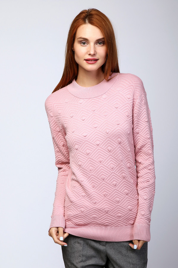 Пуловер Just Valeri, размер 48, цвет розовый - фото 2