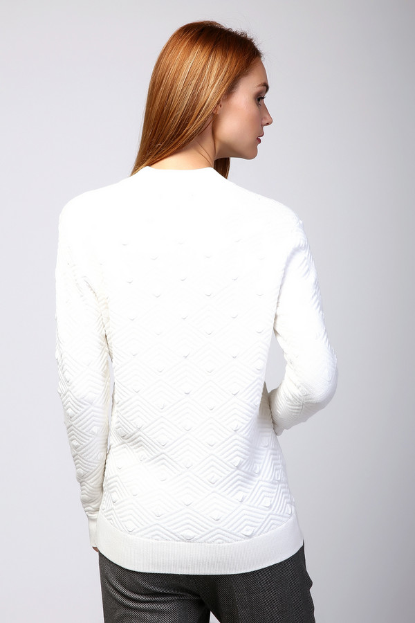 Пуловер Just Valeri, размер 42, цвет белый - фото 2