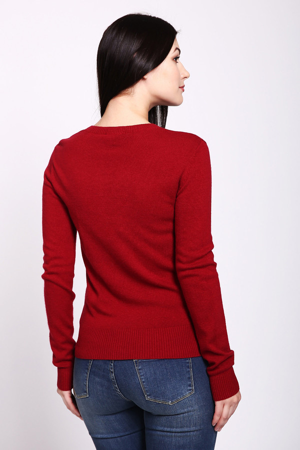 Пуловер Pezzo, размер 46, цвет красный - фото 3