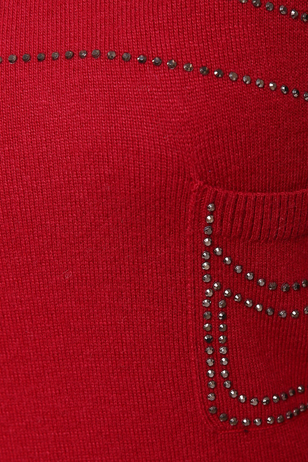 Пуловер Pezzo, размер 46, цвет красный - фото 4