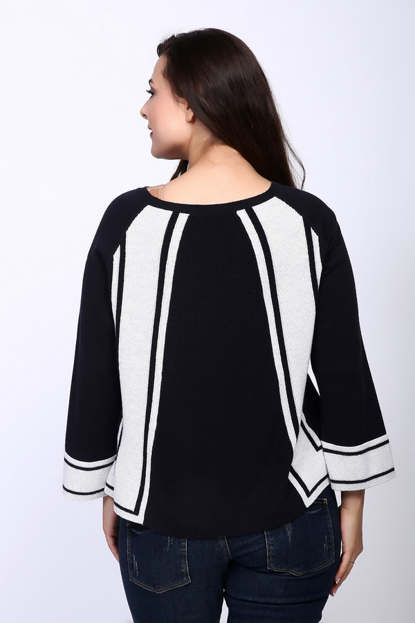 Пуловер Oui, размер 44, цвет чёрный - фото 4