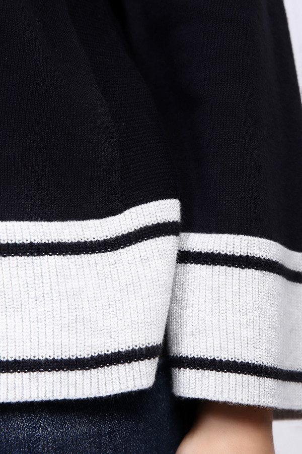 Пуловер Oui, размер 44, цвет чёрный - фото 5