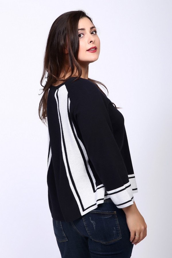 Пуловер Oui, размер 44, цвет чёрный - фото 2