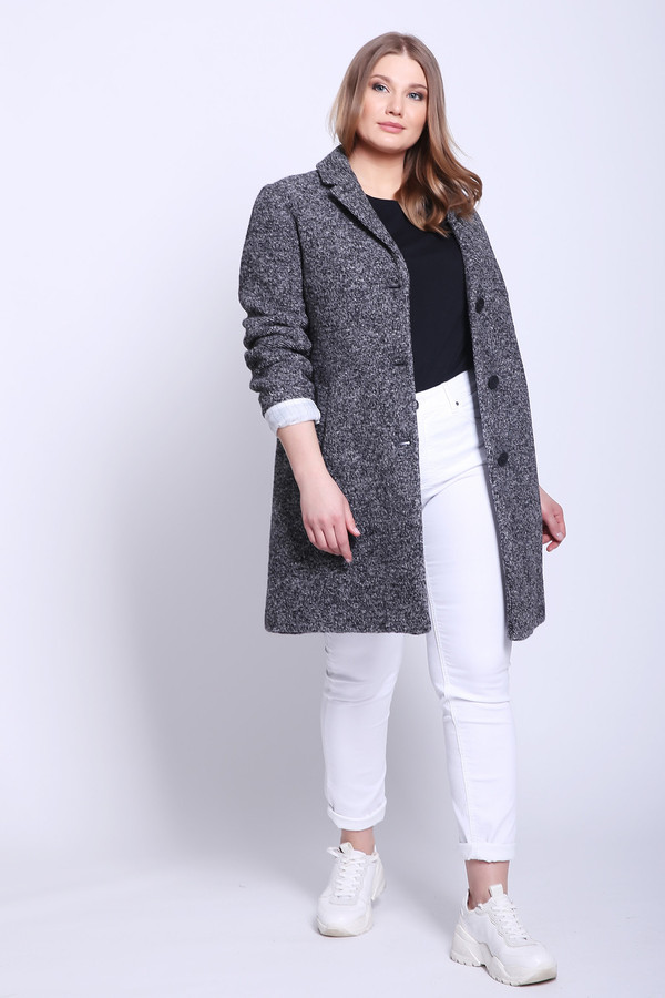 Пальто Cinque, размер 46, цвет серый - фото 2