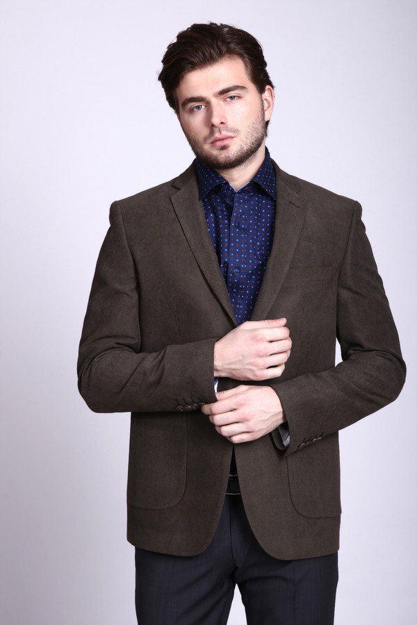 Пиджак Pezzo, размер 48, цвет коричневый - фото 2