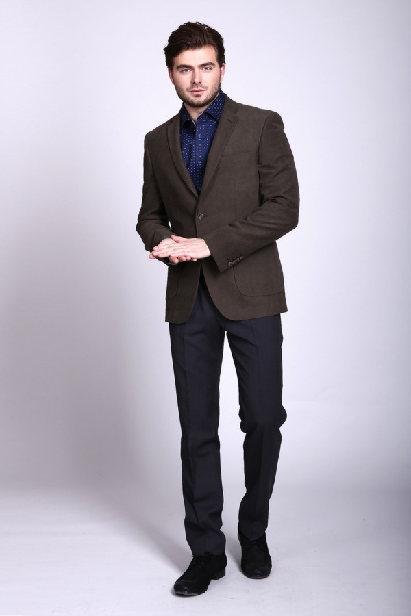 Пиджак Pezzo, размер 48, цвет коричневый - фото 3
