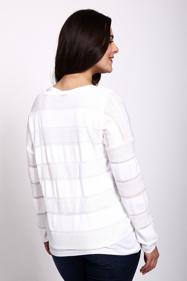 Пуловер Lucia, размер 48, цвет белый - фото 3