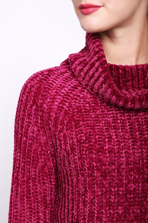 Пуловер Pezzo, размер 48, цвет красный - фото 4