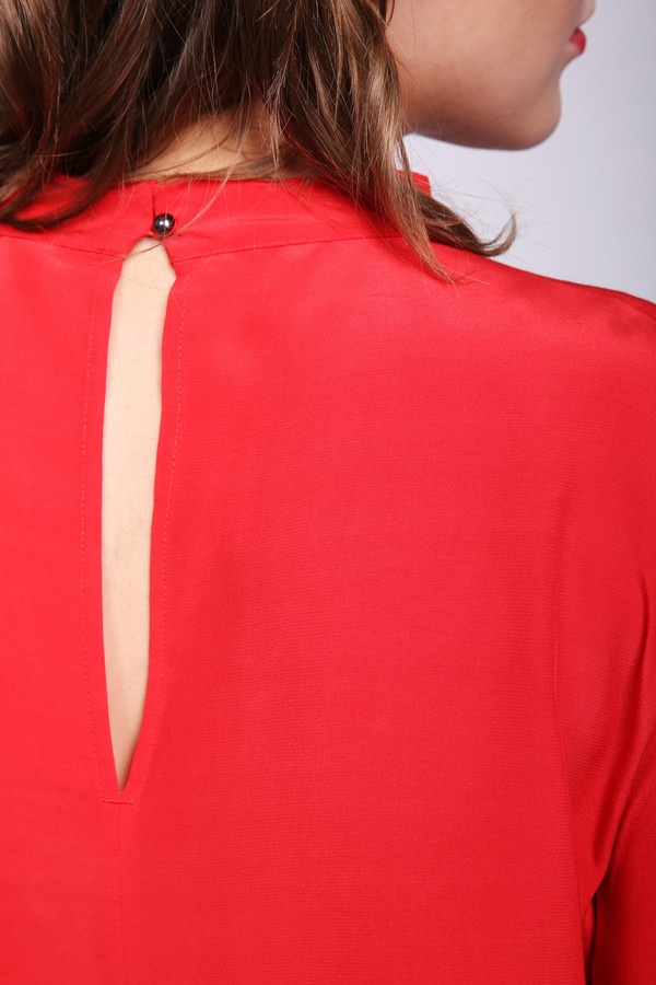 Блузa Comma, размер 42, цвет красный - фото 6
